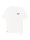 Lacoste Golf Print Jersey Tee Flour In Red