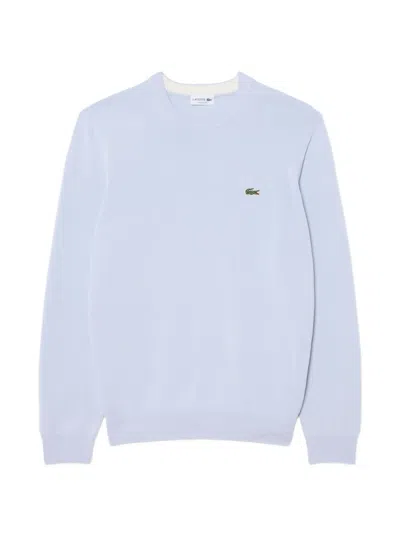 LACOSTE LOGO SLIM-FIT SWEATER