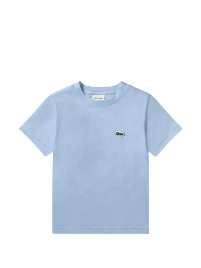 Lacoste Kids' Logo T-shirt In Blue