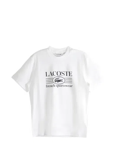Lacoste Logo T-shirt In White