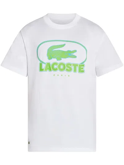 Lacoste Logo T-shirt In White