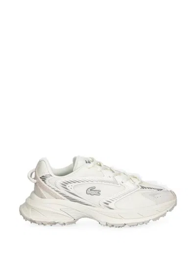 Lacoste Logo-detail Sneakers In White