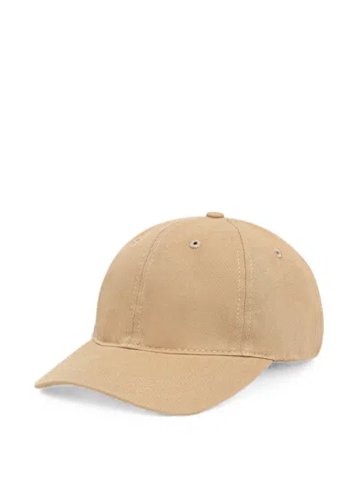 Lacoste Logo-patch Baseball Cap In Brown