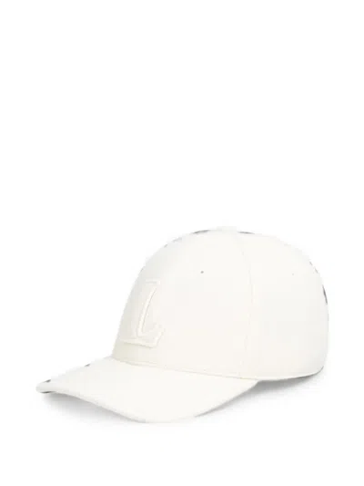 Lacoste Logo-patch Baseball Cap In Burgundy