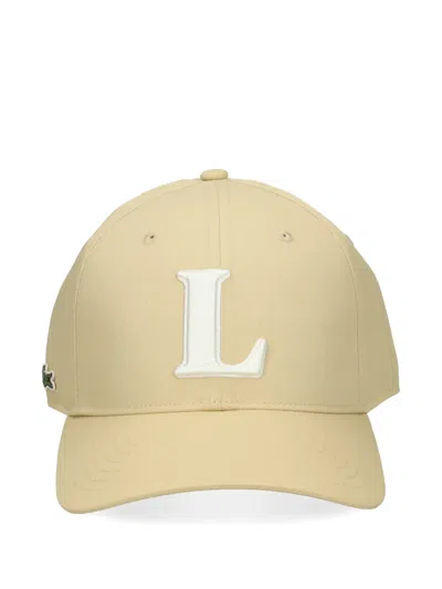 Lacoste Logo-patch Baseball Cap In Blue