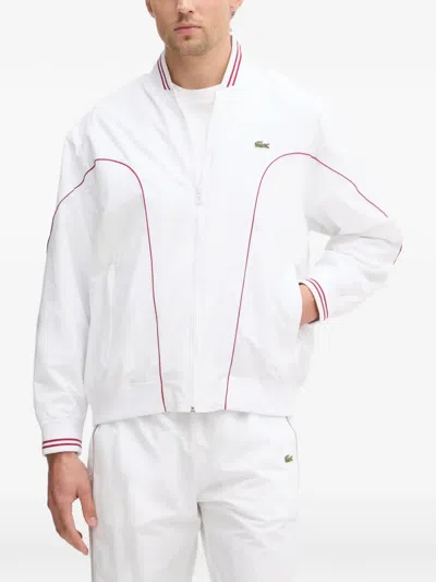 Lacoste Logo-patch Jacket In Pattern