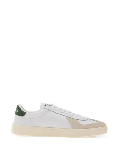 Lacoste Logo-patch Panelled Sneakers In Multi