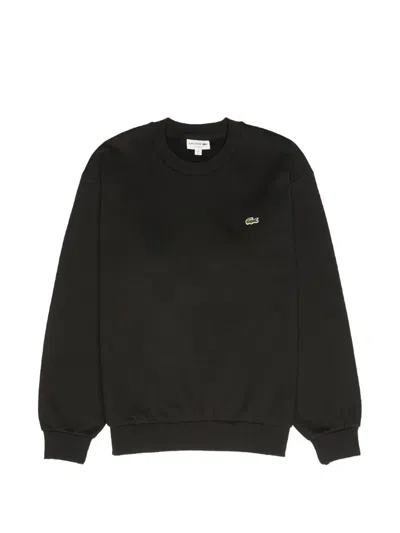Lacoste Classic Fit Sweatshirt For Men In Black