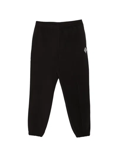 Lacoste Logo-patch Track Pants In Black