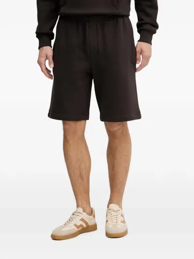 Lacoste Logo-patch Track Pants In Black