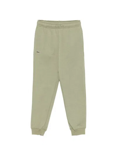 Lacoste Kids' Logo-patch Track Pants In Green