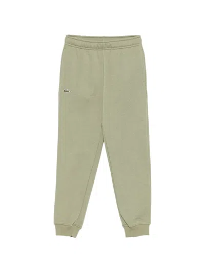 Lacoste Kids' Logo-patch Track Pants In Green