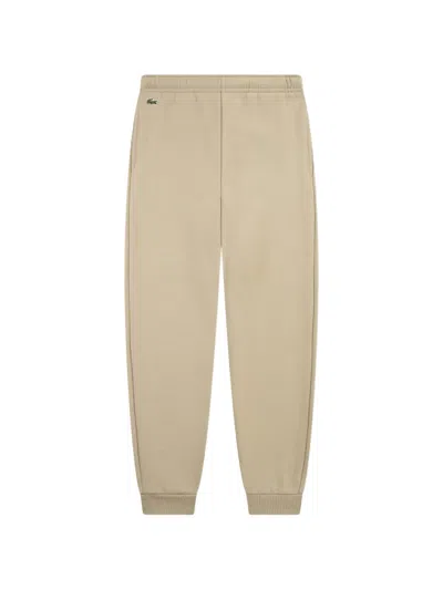 Lacoste Kids' Logo-patch Track Pants In Neutrals