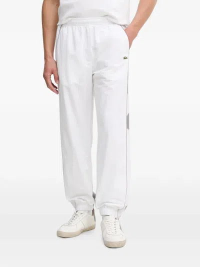 Lacoste Jogginghose Mit Logo-patch In White