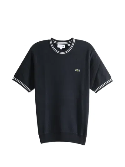LACOSTE LOGO-PATCH T-SHIRT