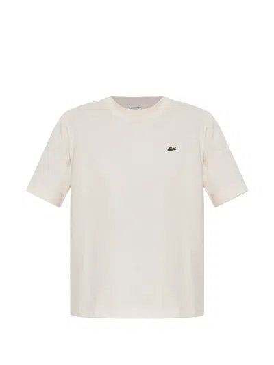 Lacoste Logo-patch T-shirt In Multi