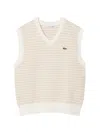 Lacoste Pullunder Mit V-ausschnitt In Multi