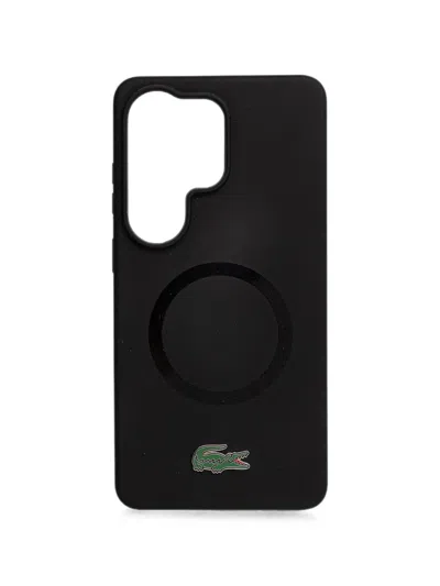 Lacoste Logo-plaque Samsung Galaxy S26 Ultra Case In Black