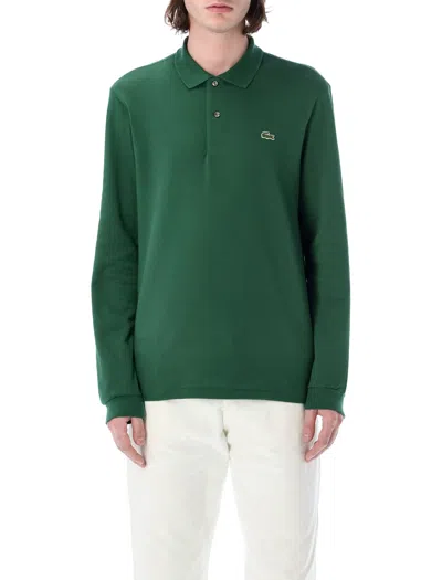 Lacoste Long-sleeve Classic Polo In Green