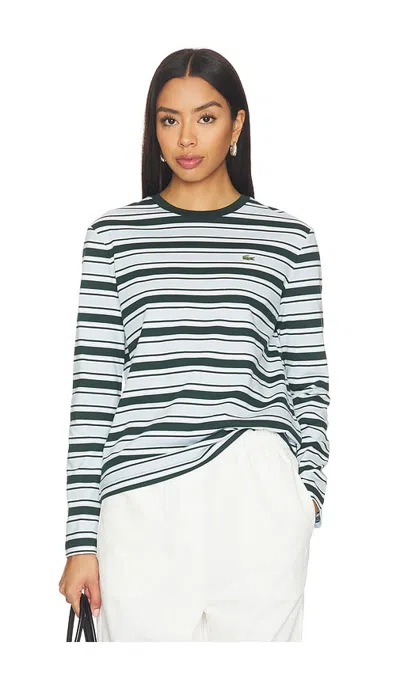 Lacoste Long Sleeve T-shirt In Multi