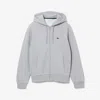 Lacoste Full Zip Hood Sh9626 In Gray
