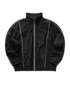 Lacoste Long-sleeved Jacket In Black