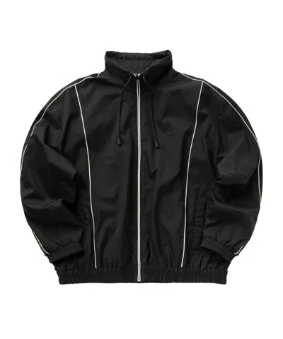 Lacoste Long-sleeved Jacket In Black