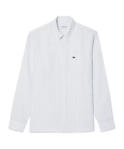 Lacoste Long-sleeved Shirt In White