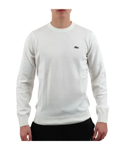 LACOSTE LACOSTE LOGO EMBROIDERED CREWNECK SWEATSHIRT