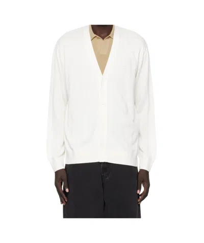 Lacoste Long-sleeved Sweater In White