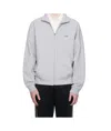 Lacoste Long-sleeved Sweatshirt In Gray