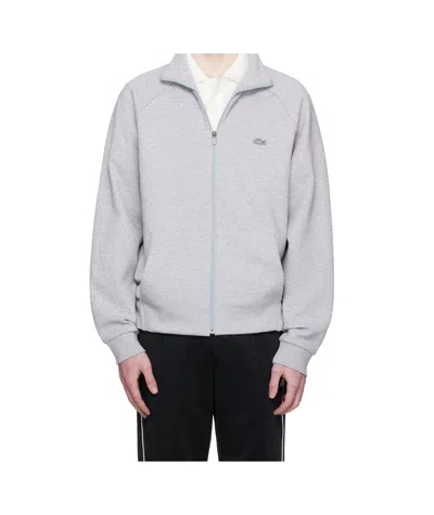 Lacoste Long-sleeved Sweatshirt In Gray