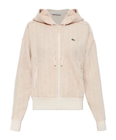Lacoste Long-sleeve Sweatshirt In Neutral