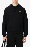 Lacoste Loose Fit Cotton French Terry Hoodie