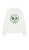 Lacoste Long-sleeved Sweater In White