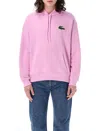 LACOSTE LACOSTE LOOSE FIT HOODIE