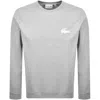 Lacoste Loungewear Sweatshirt Grey In Gray