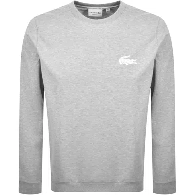 Lacoste Loungewear Sweatshirt Grey In Gray