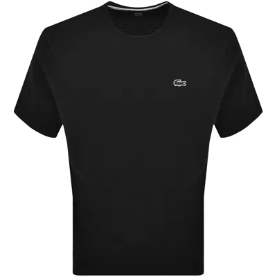 Lacoste Loungewear Waffle T Shirt Black