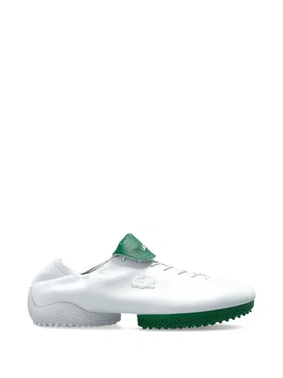 Lacoste Low Set Runway Sneakers In White