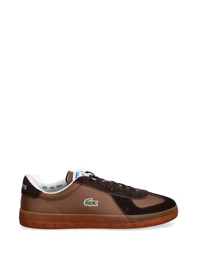 Lacoste Low Top Sneakers In Brown