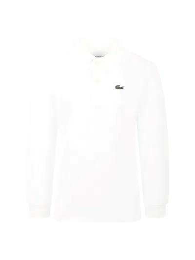 Lacoste Ls Pique Polo In White