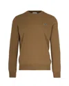 Lacoste Maglione Monocromatico Marrone In Brown