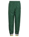 Lacoste Man Pants Green Size 6 Polyester, Acrylic, Elastane In Green