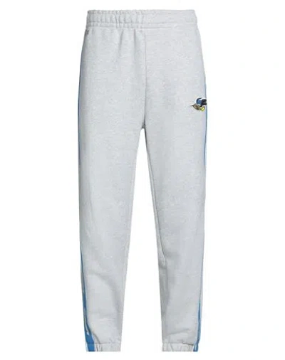 Lacoste Man Pants Light Grey Size 2 Cotton In Gray