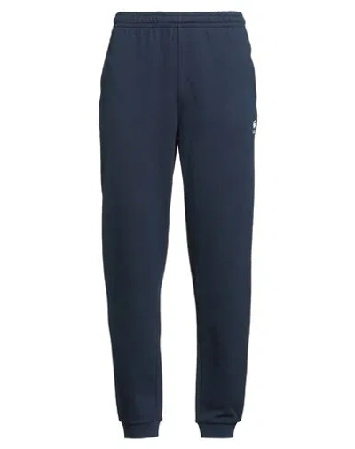 Lacoste Man Pants Navy Size Xxl Cotton In Blue