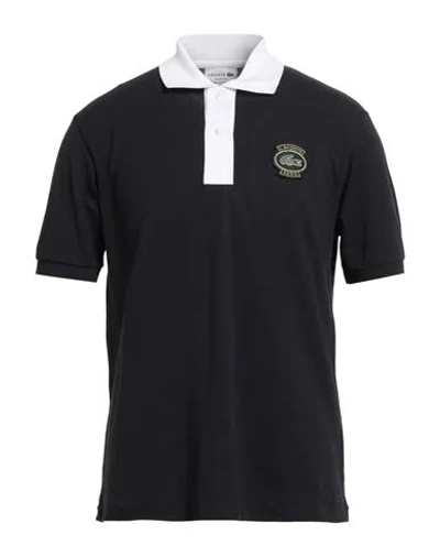 Lacoste Man Polo Shirt Midnight Blue Size 6 Cotton