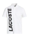 Lacoste White Regular Fit Movement Printed Polo In White