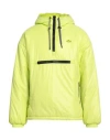 Lacoste Man Puffer Yellow Size 44 Polyamide In Yellow