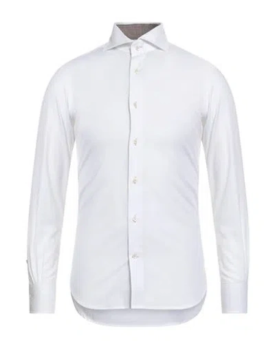 Lacoste Man Shirt White Size 17 ½ Cotton